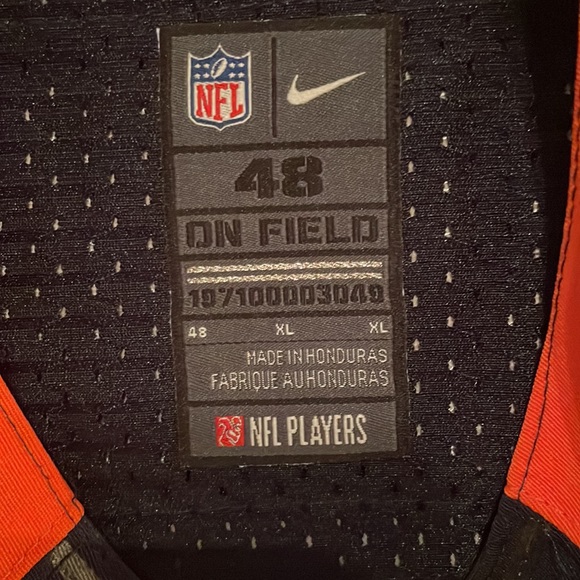 Peyton manning broncos on field edition jersey size XL (48) Great condition - Picture 3 of 3